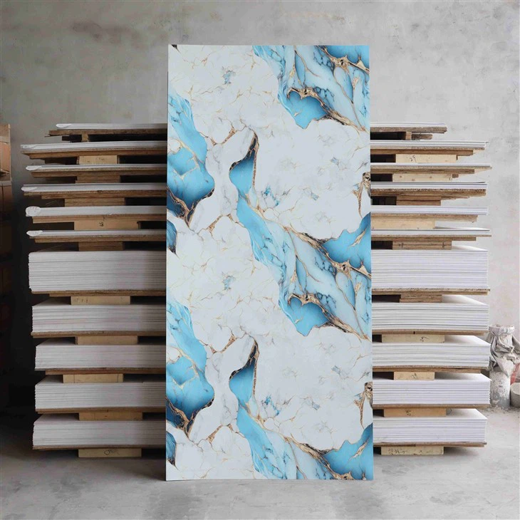 Interior Wall Pvc Marble Sheet With New Designs